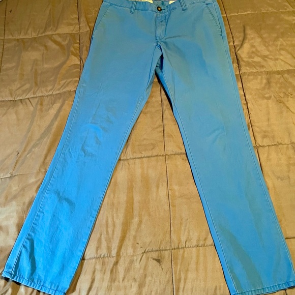 Penguin Blue Slacks 34x32 - Picture 1 of 6